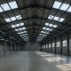 lucernarios industriales Barcelona instalación profesional en nave industrial